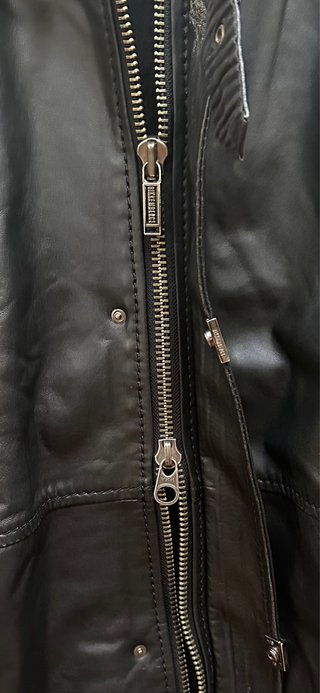 Chaqueta Bikkembergs Piel Negra