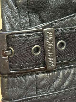 Chaqueta Bikkembergs Piel Negra