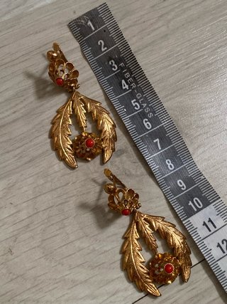 Pendientes Plata Dorados