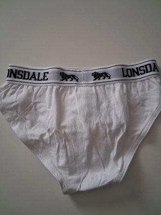 Slip Pack 2 Calzoncillos Lonsdale Blancos