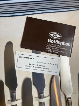 Servizio posate da 12 Gottinghen acciaio Inox18/10