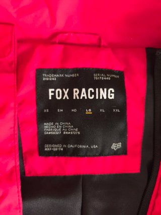 Chaqueta Fox HRC Honda Roja