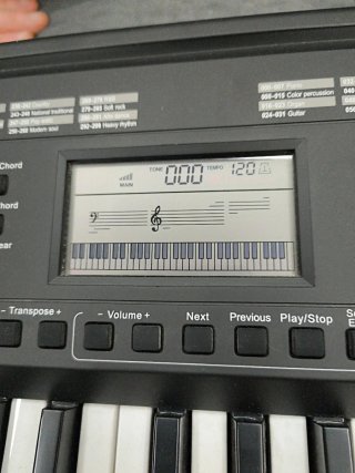 Tastiere elettroniche con microfono e adattatore