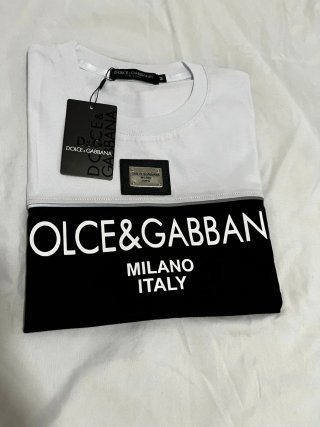 Camiseta Dolce & Gabbana Hombre Blanca tallas SML