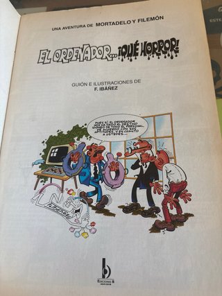 Mortadelo y filemon el ordenador que horror