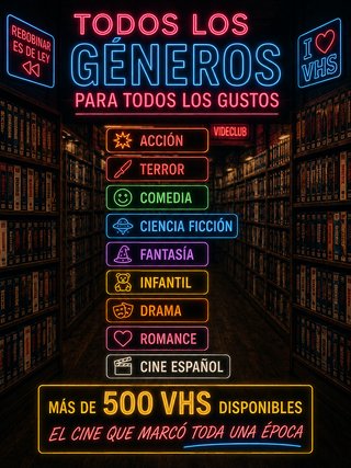 Videoclub VHS: Tarifas y Precios Oficiales