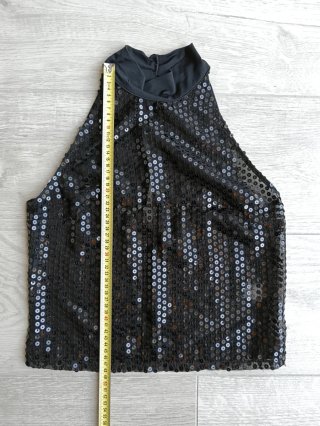 Top di paillettes