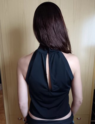 Top di paillettes