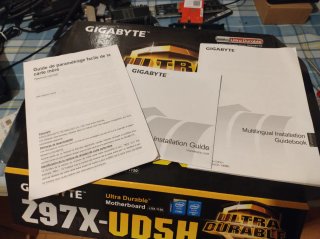 Gigabyte GA-Z97X-UD5H + i7-4770 + 8GB RAM