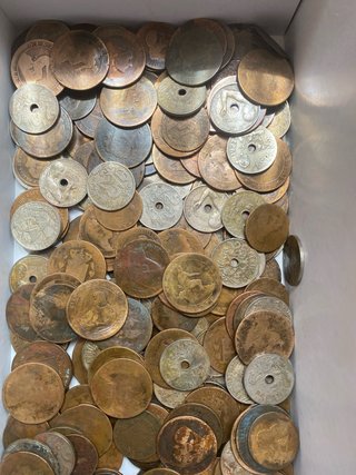 280 Monedas Antiguas Varias