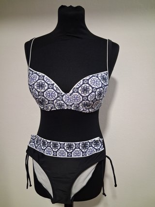 Bikini negro  blanco