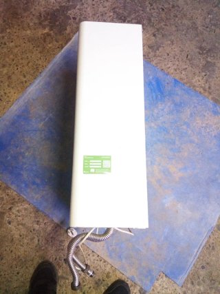 Caldera Gas Natural Plata/Blanca