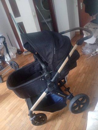 Silla de paseo Kinderkraft negra
