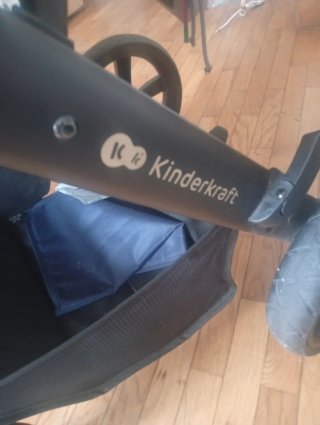 Silla de paseo Kinderkraft negra