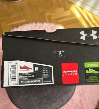 Zapatillas Under Armour rojas