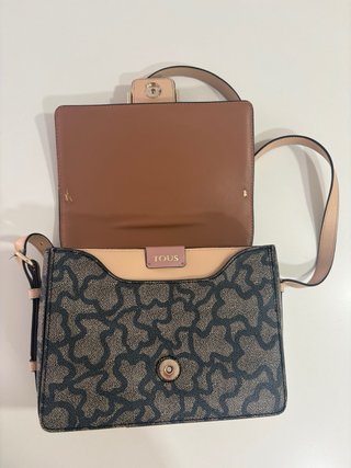 Bolso Tous Beige y Marrón