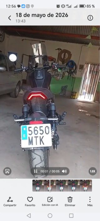 Zontes C125 Negra