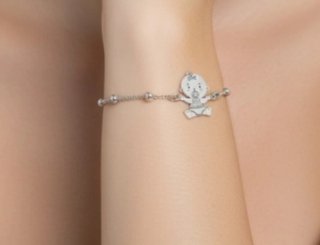 Pulsera Plata Ley
