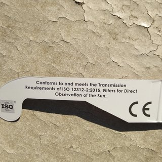 Gafas para eclipse solar