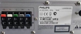 Home Cinema DVD Philips con Subwoofer lx3000d