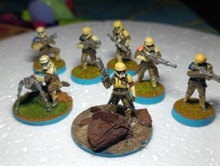 Star Wars Legión Soldados Costeros