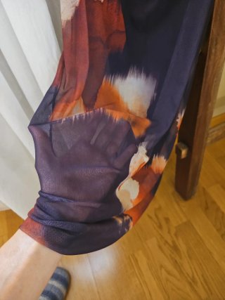 Vestido ZARA estampado XS