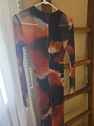 Vestido ZARA estampado XS