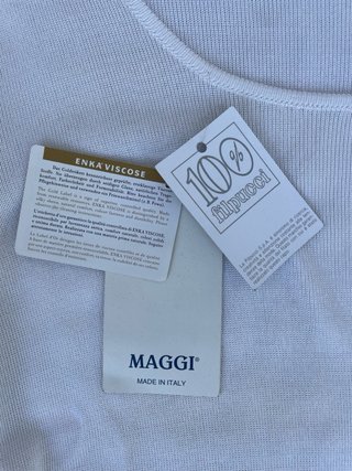 Maglia MAGGI 100% Viscosa Tg. 48 (veste S/M)
