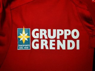 Camiseta Cagliari Marco Sau 25 Firmada