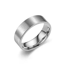 Anillo de hombre acero cepillado