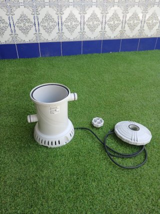 Bomba depuradora piscina cartucho