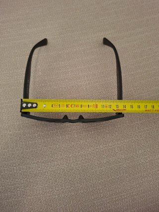 Occhiali da sole rettangolari Lidex neri