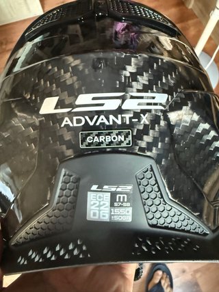 Casco Moto Modular LS2 ADVANT X CARBON Gloss. T: M