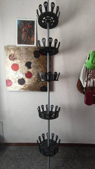 Zapatero giratorio 6 niveles