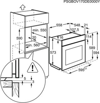 Horno Pirolítico AEG BPB331161M