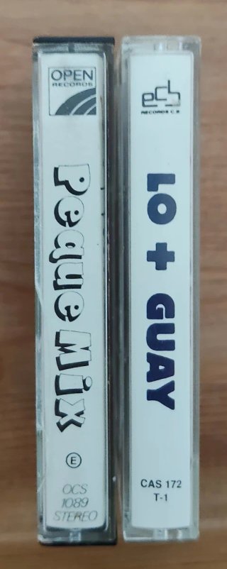 2 Cassettes Infantiles: Peque Mix y Lo + Guay