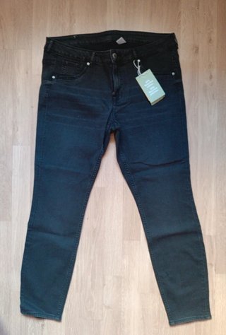Jeans Curvy H&M Negros Nuevos
