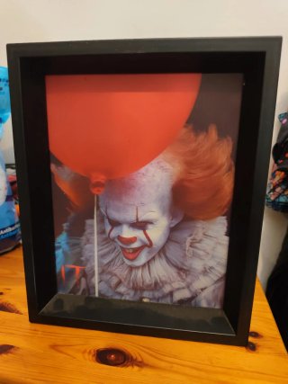 Cuadro Holograma IT Pennywise