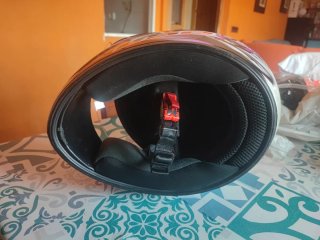 Casco Integral LS2 Mariposas Moradas