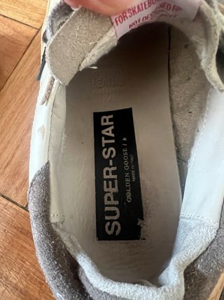 Golden Goose Sneakers Blancas y Beige