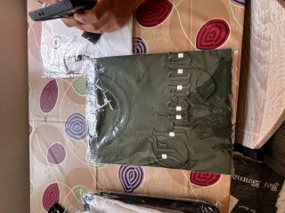 Camiseta Negra Hombre tallas SML