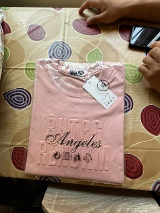 Camiseta Negra Hombre tallas SML