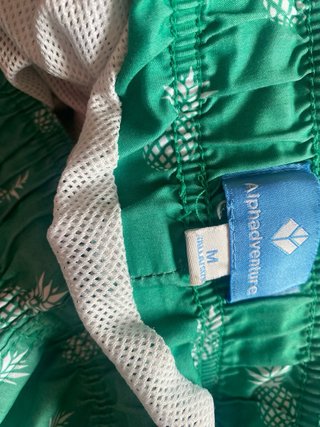 Bañador Alph Talla M Piñas Verdes