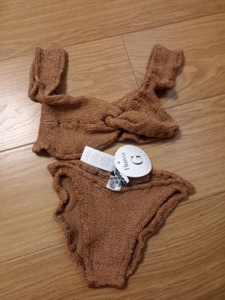 Bikini Hunza G Talla Única Marrón