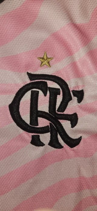Camiseta Adidas Flamengo Rosa Talla M