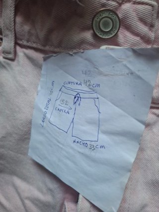 Lote 3 shorts vaqueros rotos chica,