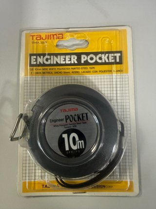 Cinta métrica Tajima Engineer Pocket 10m