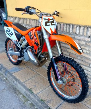 KTM 250 SX Motocros naranja