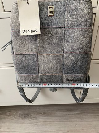 Mochila Desigual Gris