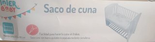 Saco de cuna con elefantes